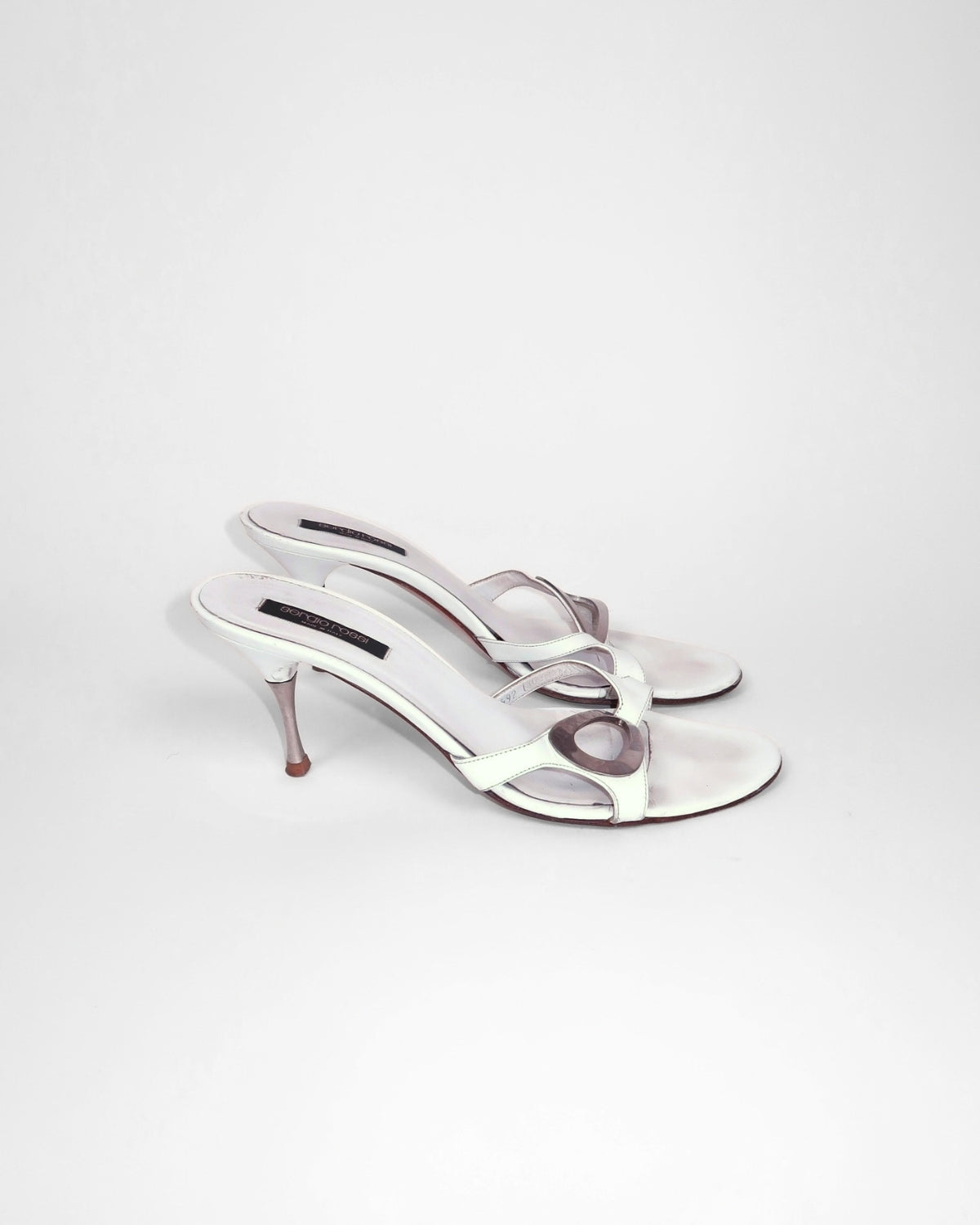 Vintage Sergio Rossi accent sandals, alternate view