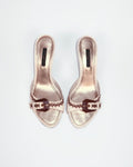 Louis Vuitton Wood Buckle Sandals