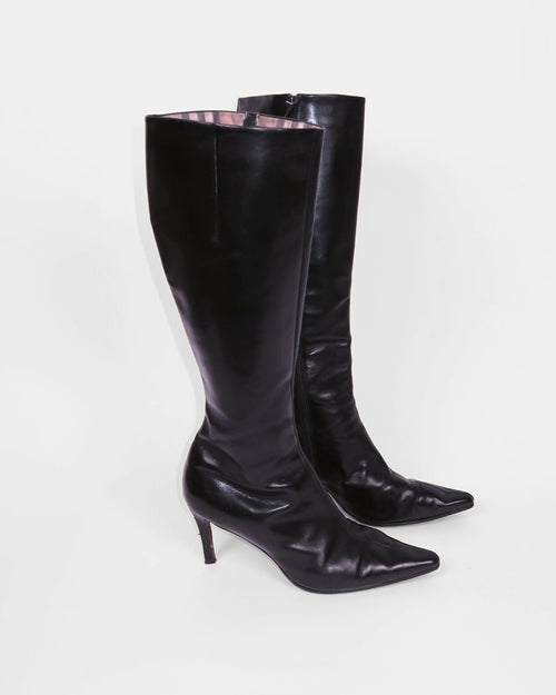 Vintage Burberry boots