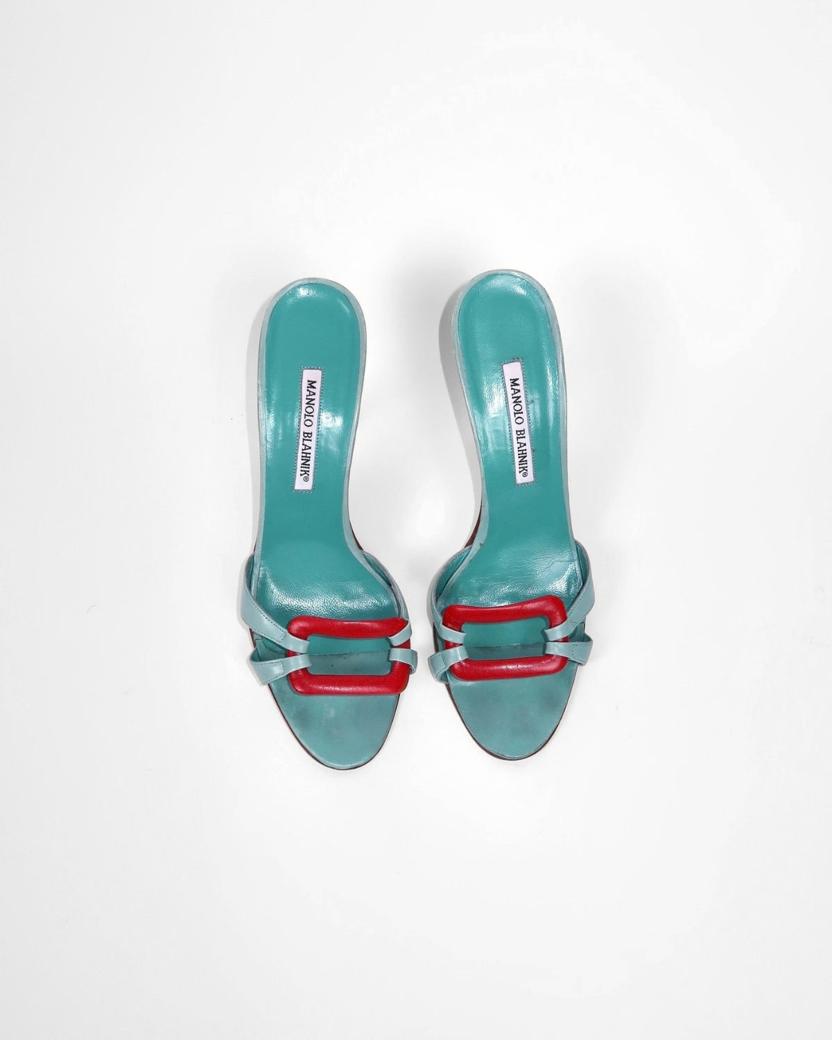 Vintage Manolo Blahnik accent sandals