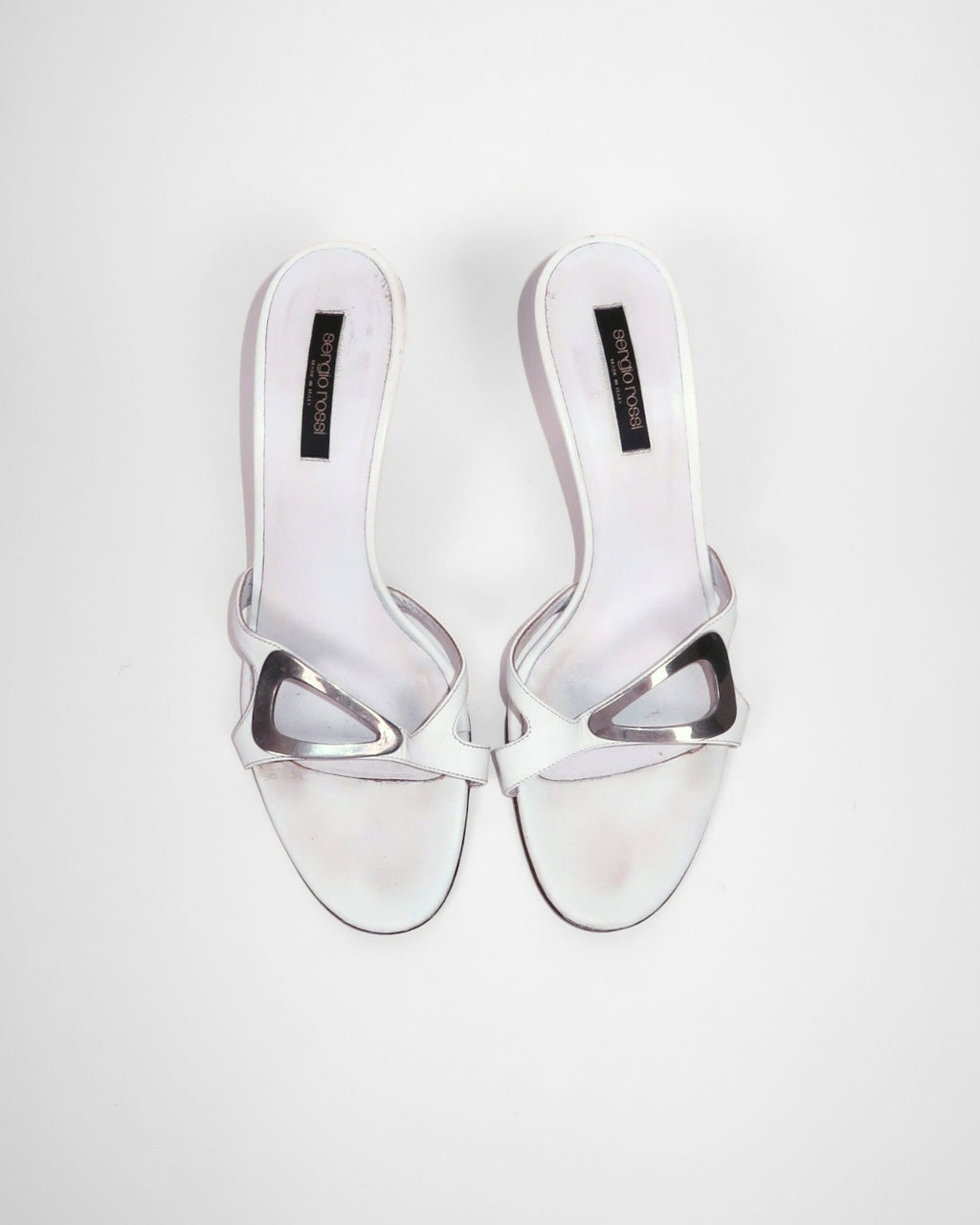 Vintage Sergio Rossi accent sandals, alternate view