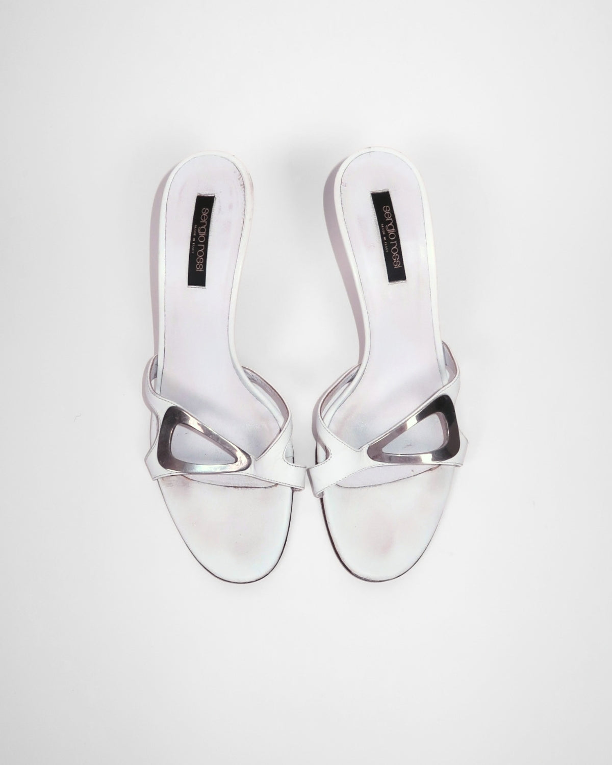 Vintage Sergio Rossi accent sandals, alternate view