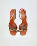 Vintage Celine SS01 bullet casing sandals by Michael Kors