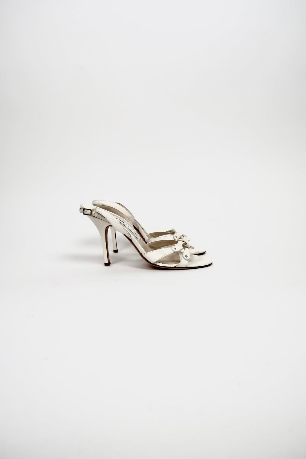 Vintage Jimmy Choo cut-out sandals, alternate view