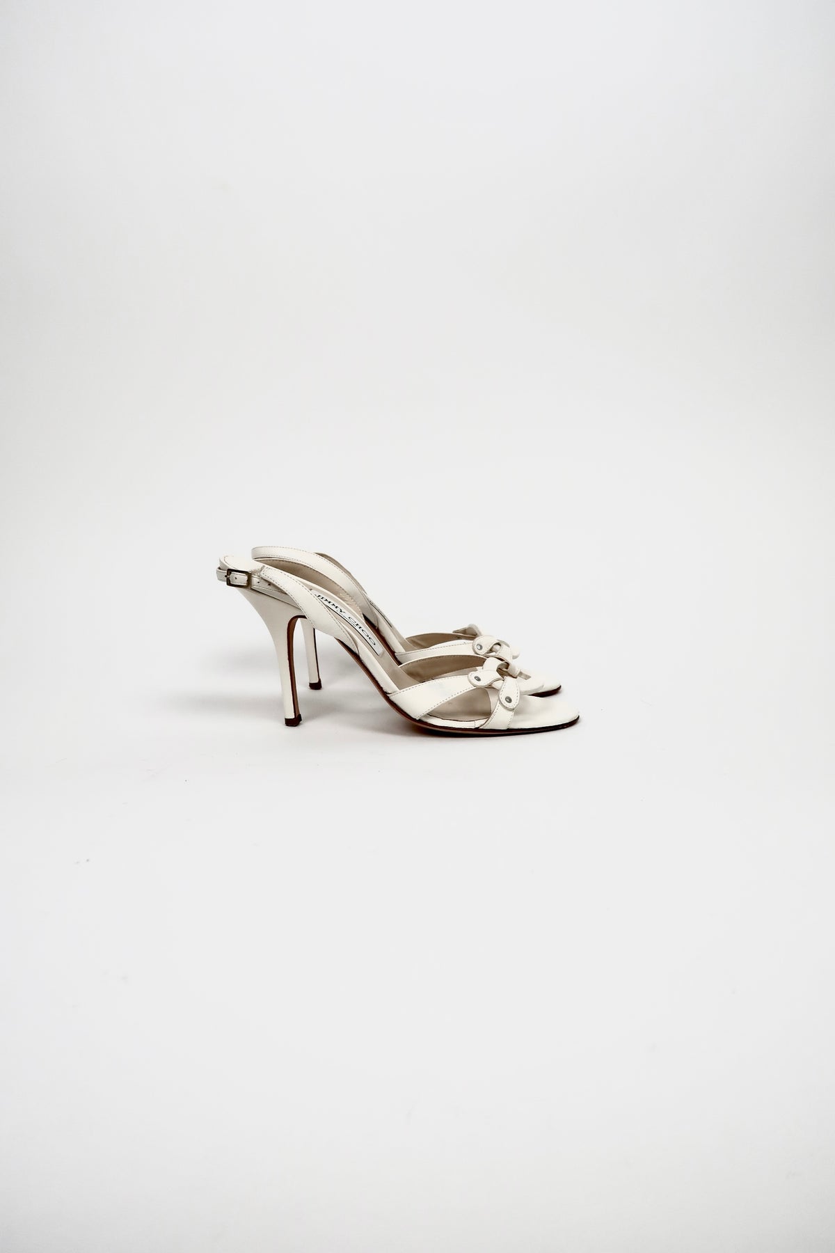 Vintage Jimmy Choo cut-out sandals, alternate view