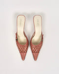 Prada Cut-Out Kitten Heels